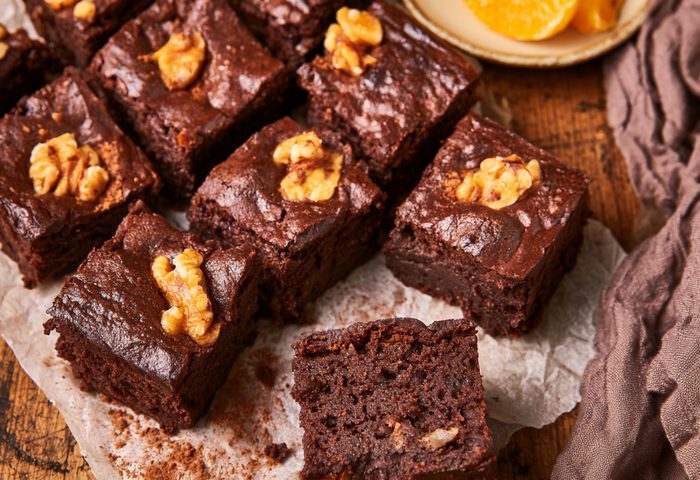 Brownie z czerwonej fasoli